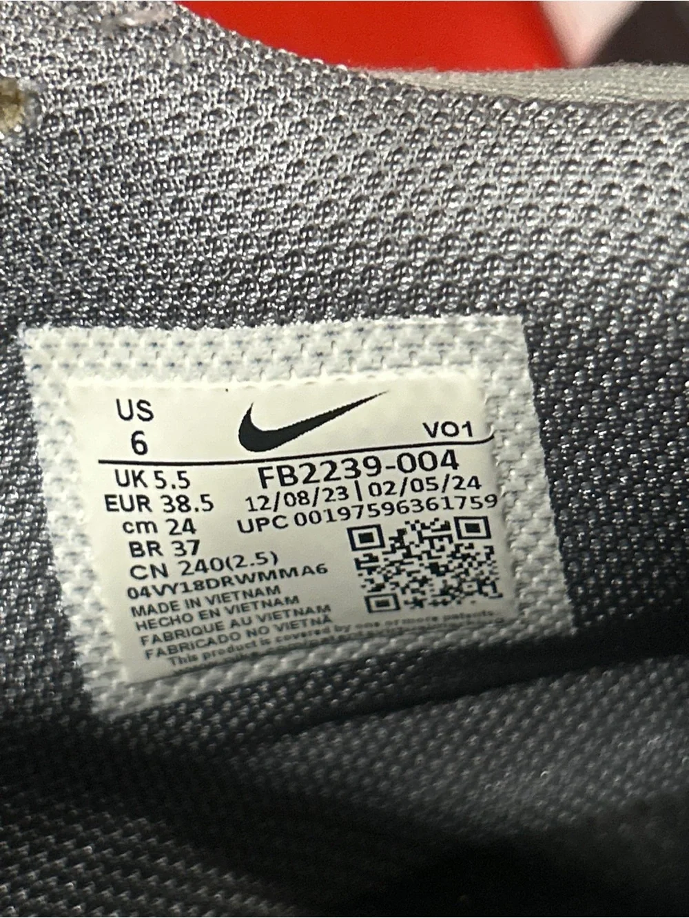 Nike Kids Black and Gray High-Top Sneakers